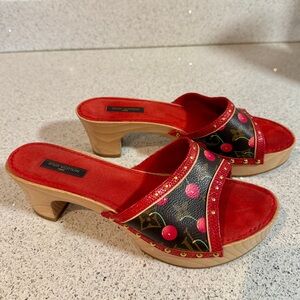 Louis Vuitton x Murakami Cherries Mules